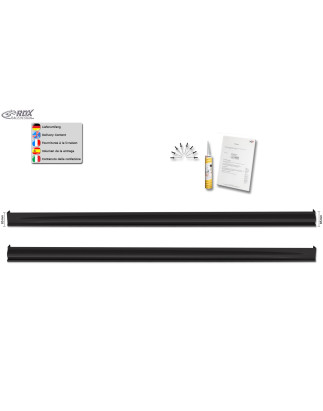 Set minigonne per VW Up / for SKODA Citigo / for SEAT Mii "Edition" (Cod. R-RDSL479)