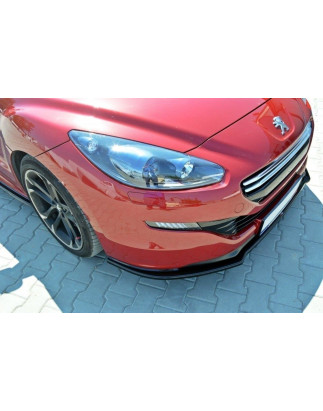 SPLITTER ANTERIORE V.1 Peugeot RCZ Mk1 Facelift (Cod. M-PE-RCZ-1F-FD1G)