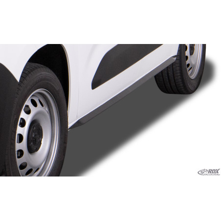 Set minigonne per Berlingo/ Partner & Rifter/ Combo/ ProAce City (Type E/ 2018+) "Slim" (Cod. R-RDSL