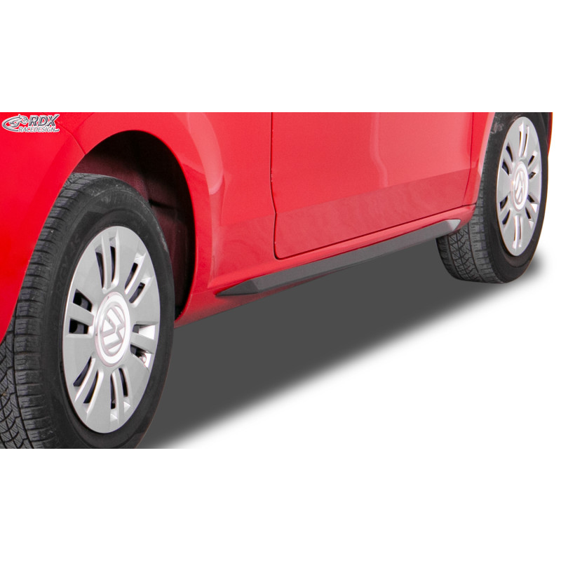 Set minigonne per VW Up / for SKODA Citigo / for SEAT Mii "Slim" (Cod. R-RDSL576)