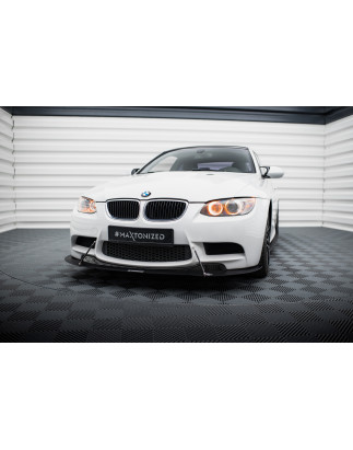 SPLITTER RACING ANTERIORE BMW M3 E92 / E93 (PREFACE MODEL) (Cod. M-BM-3-92-M-FD2G+CNCA)