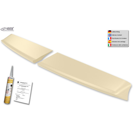Spoiler Tetto per FORD Transit Custom / Tourneo Custom (2012-2023) (due porte posteriori)   - FORD T