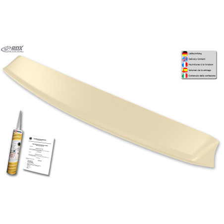 Spoiler Tetto per FORD Transit Custom / Tourneo Custom (2012-2023) (per portellone) Custom   (Cod. R