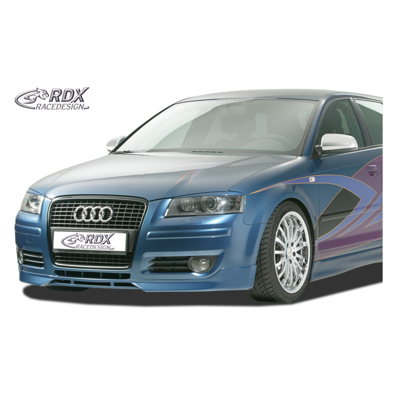 Spoiler anteriore per AUDI A3 8P (2006-2008) & A3 8P Sportback (-2008) (Cod. R-RDFA002)