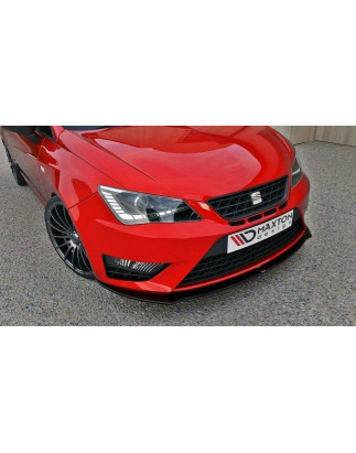 SPLITTER ANTERIORE SEAT IBIZA IV CUPRA (6J) FACELIFT (Cod. M-SE-IB-4F-CUPRA-FD1G)