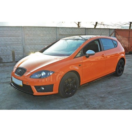 SPLITTER ANTERIORE V.2 SEAT LEON MK2 CUPRA / FR (FACELIFT) (Cod. M-SE-LE-2F-FR-FD2G)