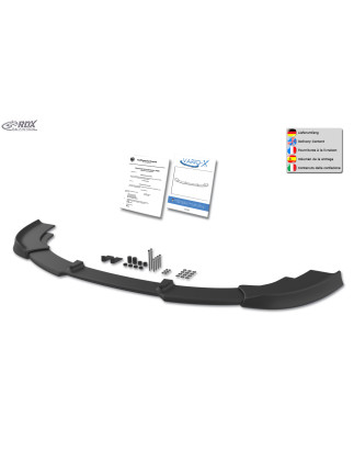 Spoiler anteriore VARIO-X per MERCEDES SL-class R230 -2008 DES SL-Klasse (R230) (Cod. R-RDFAVX30005)