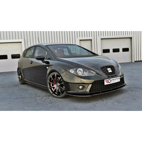 SPLITTER ANTERIORE V.1 SEAT LEON MK2 CUPRA FR (FACELIFT) (Cod. M-SE-LE-2F-FR-FD1G)