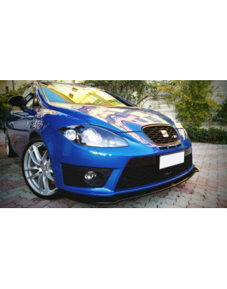 SPLITTER ANTERIORE V.1 SEAT LEON MK2 CUPRA FR (FACELIFT) (Cod. M-SE-LE-2F-FR-FD1G)