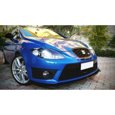 SPLITTER ANTERIORE V.1 SEAT LEON MK2 CUPRA FR (FACELIFT) (Cod. M-SE-LE-2F-FR-FD1G)