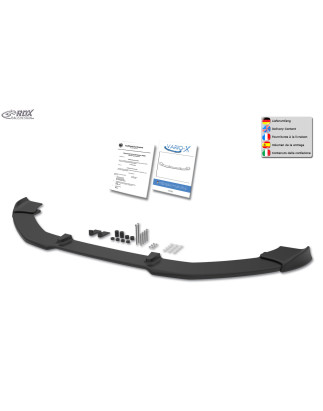 Spoiler anteriore VARIO-X per AUDI A1 8X & A1 8XA Sportback (-01/2015/ S-line)  (Cod. R-RDFAVX30017)