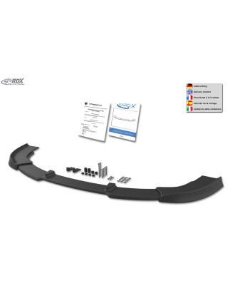 Spoiler anteriore VARIO-X per SKODA Octavia 2 RS Typ 1Z -2008  (Cod. R-RDFAVX30038)
