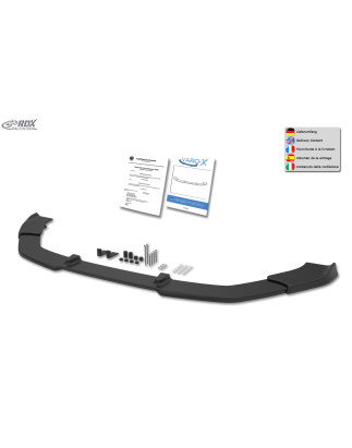 Spoiler anteriore VARIO-X per MERCEDES Classe A W176 (2015-2018)   (Cod. R-RDFAVX30054)