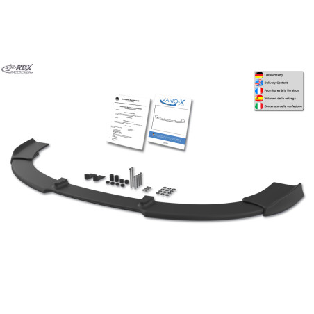 Spoiler anteriore VARIO-X per AUDI S4 B7  - AUDI S4 (B7) (Cod. R-RDFAVX30066)