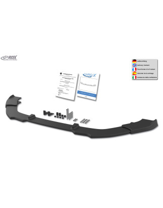 Spoiler anteriore VARIO-X per FORD Transit Connect / Tourneo Connect 2018-2022  (Cod. R-RDFAVX30070)
