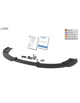 Spoiler anteriore VARIO-X per AUDI A4 B7 8H cabrio 2005+ / S4 cabrio 2005+  (Cod. R-RDFAVX30077)