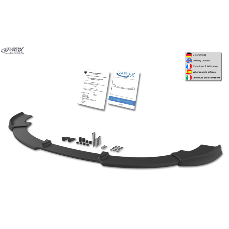 Spoiler anteriore VARIO-X per AUDI A8 D4/4H+  - AUDI A8 (D4) (Cod. R-RDFAVX30099)