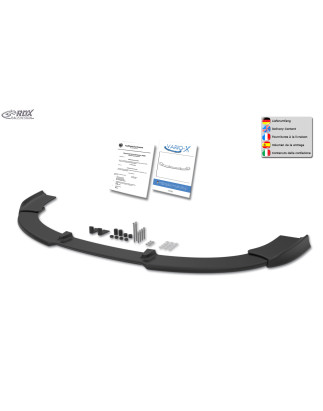 Spoiler anteriore VARIO-X per SKODA Superb 2 (3T) 2008-2013  (Cod. R-RDFAVX30101)