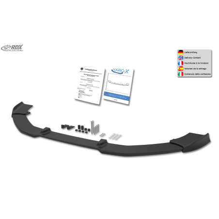 Spoiler anteriore VARIO-X per AUDI TT 8J -2010  (Cod. R-RDFAVX30112)