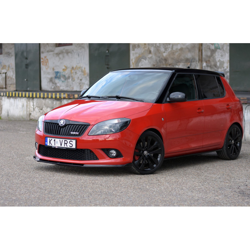 SPLITTER ANTERIORE SKODA FABIA MK2 RS (Cod. M-SK-FA-2-RS-FD1G)
