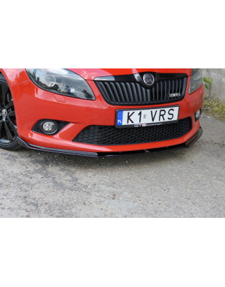 SPLITTER ANTERIORE SKODA FABIA MK2 RS (Cod. M-SK-FA-2-RS-FD1G)