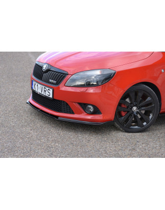 SPLITTER ANTERIORE SKODA FABIA MK2 RS (Cod. M-SK-FA-2-RS-FD1G)