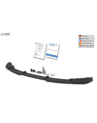 Spoiler anteriore VARIO-X per BMW X5 (F15) M-Sport / M-Aerodynamik-Kit -2018  (Cod. R-RDFAVX30127)