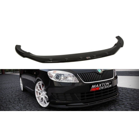 SPLITTER ANTERIORE Skoda Fabia Mk2 FL (Cod. M-SK-FA-2F-FD1G)