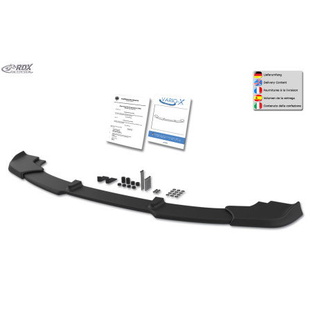 Spoiler anteriore VARIO-X per BMW serie 3 E90 / E91 -09/2008 (M-Technik paraurti)  - BMW 3e (Cod. R-