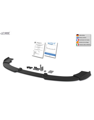 Spoiler anteriore VARIO-X per BMW serie 5 E60 / E61 -2006 (M-Technik paraurti)   (Cod. R-RDFAVX30155