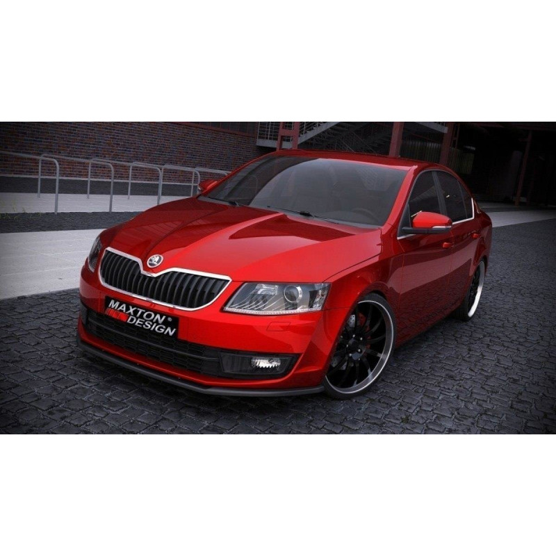 SPLITTER ANTERIORE V.1 Skoda Octavia Mk3 (Cod. M-SK-OC-3-FD1G)