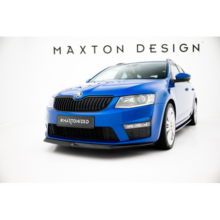 SPLITTER ANTERIORE V.2 Skoda Octavia RS Mk3 (Cod. M-SK-OC-3-RS-FD2G)