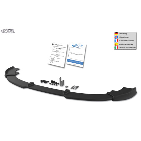 Spoiler anteriore VARIO-X per BMW serie 6 E63 / E64 -2007  - BMW serie 6 (E63/E64) (Cod. R-RDFAVX301