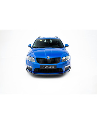 SPLITTER ANTERIORE V.2 Skoda Octavia RS Mk3 (Cod. M-SK-OC-3-RS-FD2G)