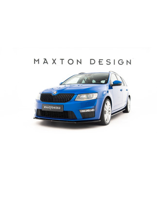 SPLITTER ANTERIORE V.1 Skoda Octavia RS Mk3  (Cod. M-SK-OC-3-RS-FD1G)