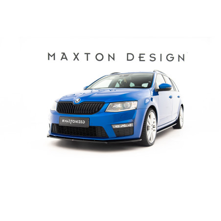 SPLITTER ANTERIORE V.1 Skoda Octavia RS Mk3  (Cod. M-SK-OC-3-RS-FD1G)