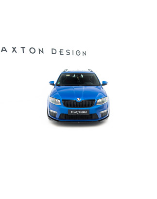 SPLITTER ANTERIORE V.1 Skoda Octavia RS Mk3  (Cod. M-SK-OC-3-RS-FD1G)