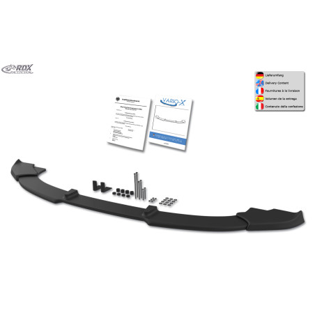Spoiler anteriore VARIO-X per BMW X6 M E71  - BMW X6 (E71) (Cod. R-RDFAVX30189)