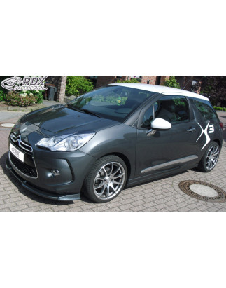 Spoiler anteriore VARIO-X per CITROEN DS3 (2010-2016)  (Cod. R-RDFAVX30204)