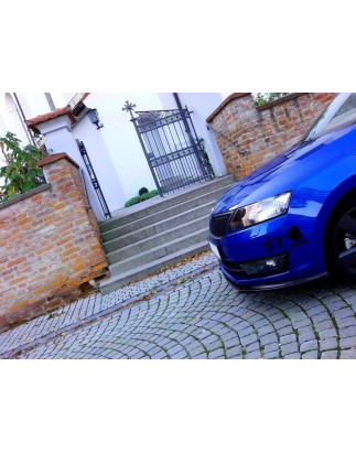 SPLITTER ANTERIORE V.1 Skoda Rapid (Cod. M-SK-RA-1-FD1G)