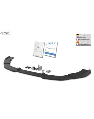 Spoiler anteriore VARIO-X per MERCEDES CLA Sport AMG-Sport C117 / X117 2016+ DES CLA-Kl (Cod. R-RDFA
