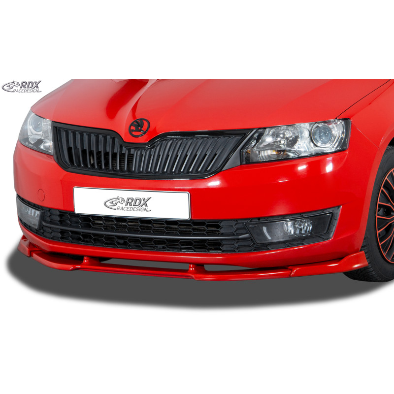 Spoiler anteriore VARIO-X per SKODA Rapid (NH) 2012+  (Cod. R-RDFAVX30225)