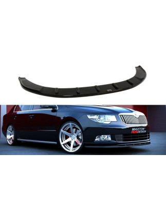 SPLITTER ANTERIORE Skoda Superb Mk2 (per spoiler paraurti  sportivo) (Cod. M-SK-SU-2-SPORT-FD1G)