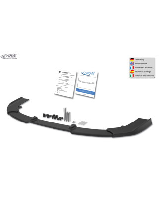 Spoiler anteriore VARIO-X per RENAULT Trafic (2021-present)  (Cod. R-RDFAVX30233)