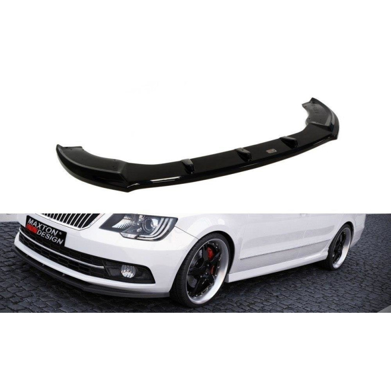 SPLITTER ANTERIORE Skoda Superb Mk2 FL (Cod. M-SK-SU-2F-FD1G)