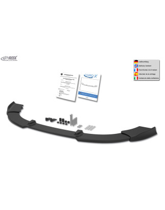 Spoiler anteriore VARIO-X per FORD Fiesta MK7 JA8 JR8 (2008-2012)  (Cod. R-RDFAVX30251)