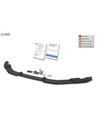 Spoiler anteriore VARIO-X per HYUNDAI H-1 / H300 / i800 / iLoad / iMax / JAC M2 (TQ / 2018+)  (Cod. 