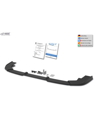 Spoiler anteriore VARIO-X per HYUNDAI H350 (2015+)  (Cod. R-RDFAVX30275)