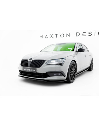 SPLITTER ANTERIORE V.2 Skoda Superb Liftback / Combi Mk3 (Cod. M-SK-SU-3-FD2G)