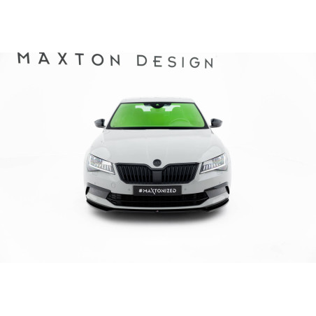 SPLITTER ANTERIORE V.2 Skoda Superb Liftback / Combi Mk3 (Cod. M-SK-SU-3-FD2G)